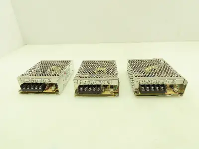 Mean Well NES-50-12 Switching Power Supply 12V DC 4.2A 50W 120VAC Input Lot of 3