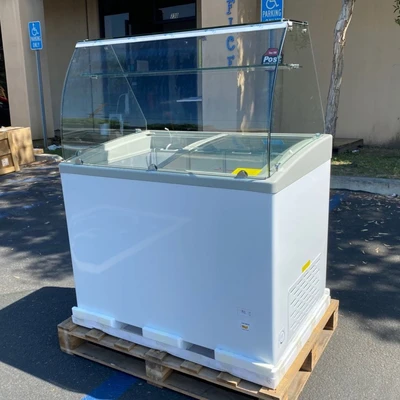 171-0338 41" Full Service Self Contained Ice Cream Gelato Freezer