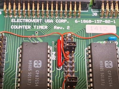 ELECTROVERT 6-1860-157-02-1 COUNTER TIMER CIRCUIT BOARD