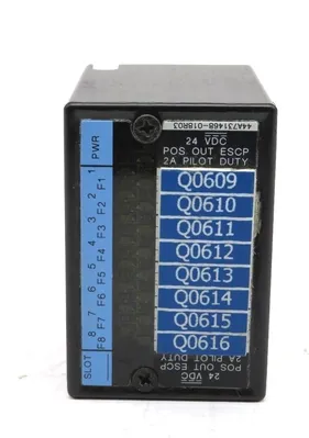 USED GE FANUC IC670MDL730K POSITIVE OUTPUT 24VDC 2A 8PT