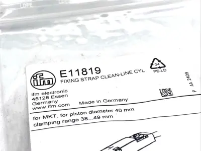 New | in-Stock IFM FIXING STRAP CLEAN-LINE CYL Misc Industrial Equipment | Maverick Industrial Sales #1102217
