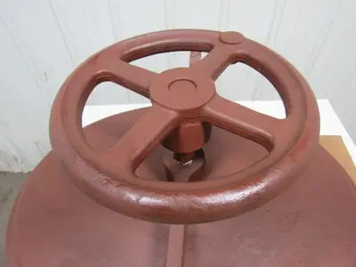 18"x24" New Cast Iron Round Ship Style Bulkhead Access Door/Hatch