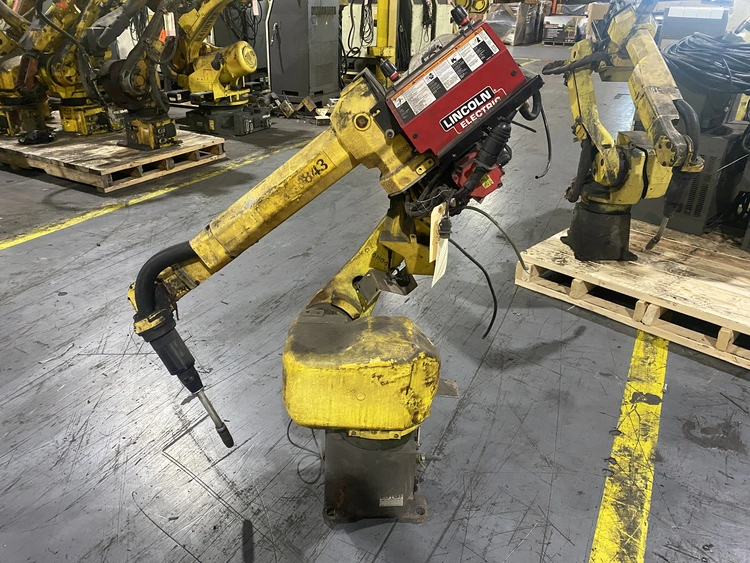 Used FANUC ArcMate 100iC/6L + R-30iB Robots Michigan US | iGAM Industrial Marketplace #45011