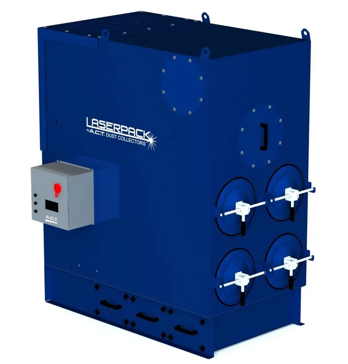 New | Build-to-Order A.C.T. LASERPACK 8 Dust Collectors Ohio US | T.R. Wigglesworth Machinery Co. #384861
