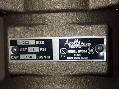USED ALLO VALVES RVS14