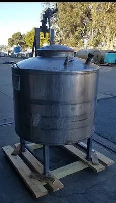 Tank, 225 Gallon, S/st, 46" X 30", Agit, DT/DB #S742711