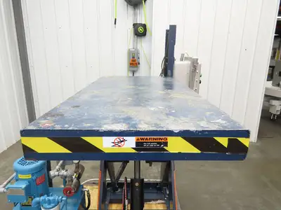 Explosion Proof Hydraulic Scissor Lift Table 2000lb 36" Travel 24x48" Top 1Ph