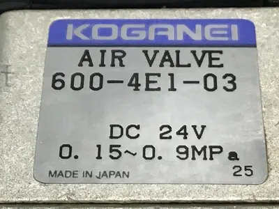USED KOGANEI 600-4E1-03