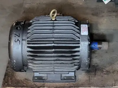 7.5 hp, 575 volts, 1760 rpm, D132S Electric Motor