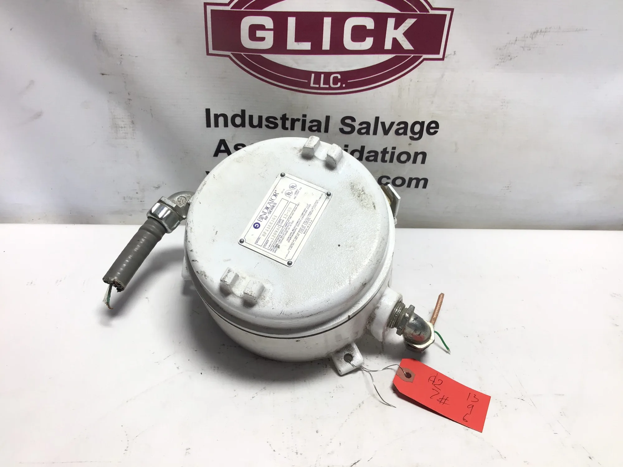 Bindicator RF-Series RF11EC1G1 120VAC Remote Module Control