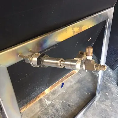 VEECO IONMILL MODEL 1001 OR LL250  GAS PLENUM
