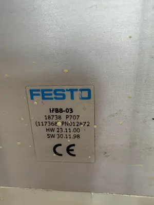 Used FESTO IFB8-03 Valves/Fittings Michigan US | Ideal Machinery #602583