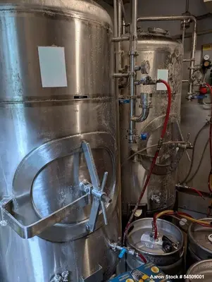 Used Allied Beverage Tanks 3.5 BBL Electric Brewhouse System with Fermenters & Brite Tanks