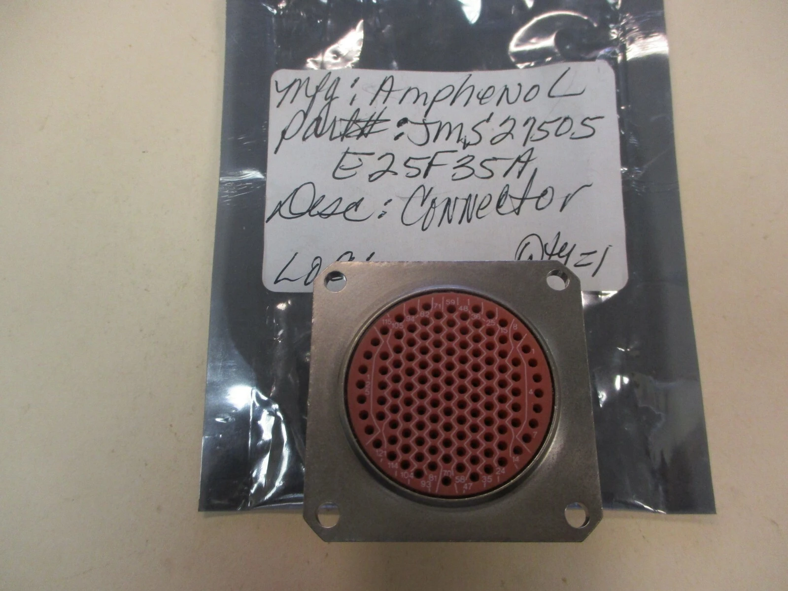 NEW Amphenol JMS27505E25F35A