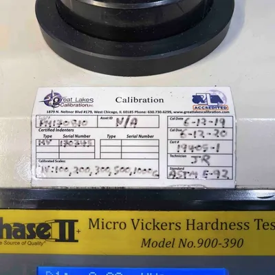 Phase-II Semi-Auto Microhardness Tester