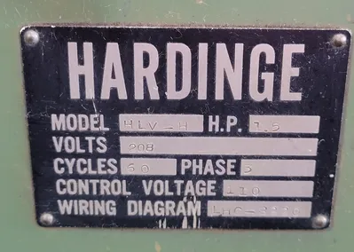 HARDINGE BROTHERS HLV-H Lathes, Toolroom | Machinery Central (18)