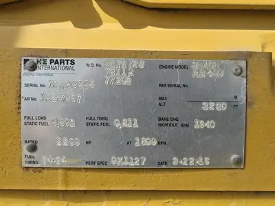 USED 2016 CATERPILLAR 3516B