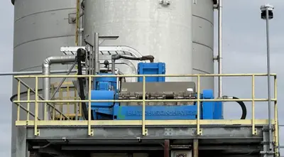 Hutchison-Hayes 5500 fully hydraulic XP oilfield skid, 316SS.