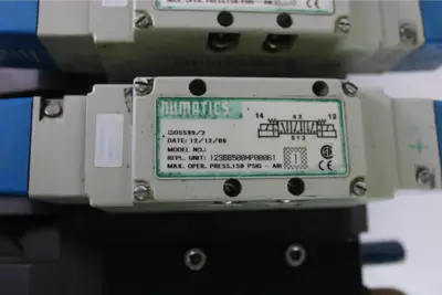 USED NUMATICS I23BB400MP00061