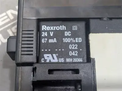 Rexroth 576399...0 Directional Solenoid Valve Assembly CD26-PL 5763990820 Used