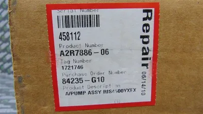 Flowserve A2R7886-06 Pump Assembly Kit 1721746 New NIB