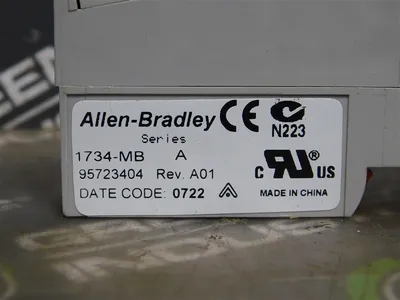 Allen Bradley 1734-232ASC Interface Module with Base Ser.C Rev.A01 F/W4.001 Used