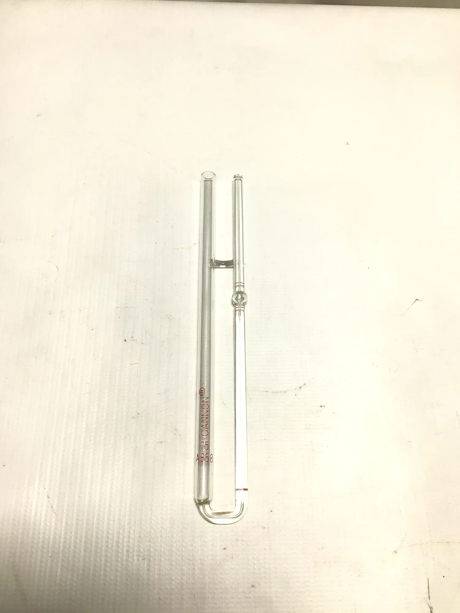 Cannon A858 Size 75 Semi-Micro Calibrated Viscometers