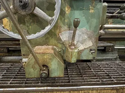 12.5" HOLLOW SPINDLE WARNER & SWASEY MODEL 4A (M-3580) SQUARE HEAD & 12' EXTENDED BED TURRET LATHE: YOBRO #24423