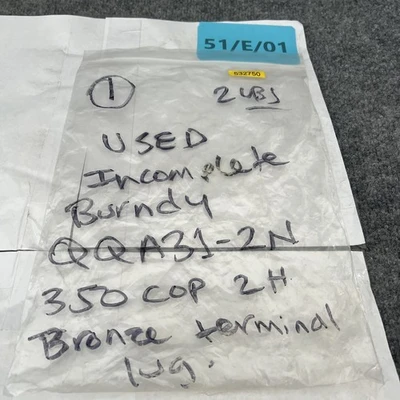 Used BURNDY QQA31-2N Electrical Fittings California US | Davliegogo LLC #1706089