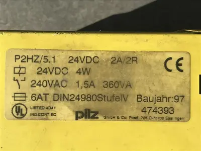 USED PILZ P2HZ/5.1