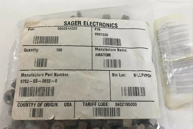 NEW Amatom 9752-SS-0832-7