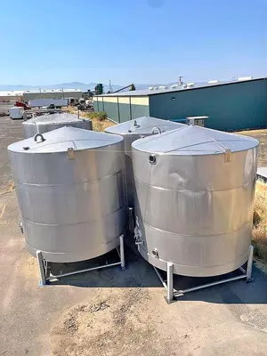 Used JV NORTHWEST 10000 GAL Stainless Steel Tanks Oregon US | Ager Tank & Equipment Co. #1338353