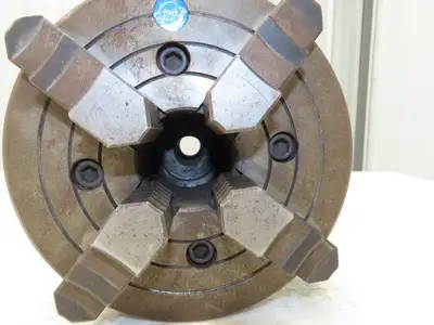 HD HHT Yama 4 Jaw Adjustable Independent Manual Lathe Chuck 7-3/4" OD