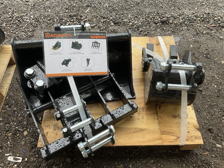 Used AGT 12EX-SET5 MINI EXCAVATOR ATTACHMENT SET Misc Construction Attachements Michigan US | Miedema Asset Management Group #1339095
