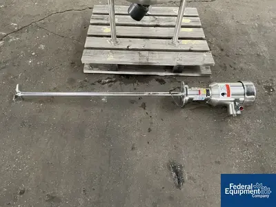USED Walker 400 Liter Walker Agitated Recevier, 316L S/S, 14.9#