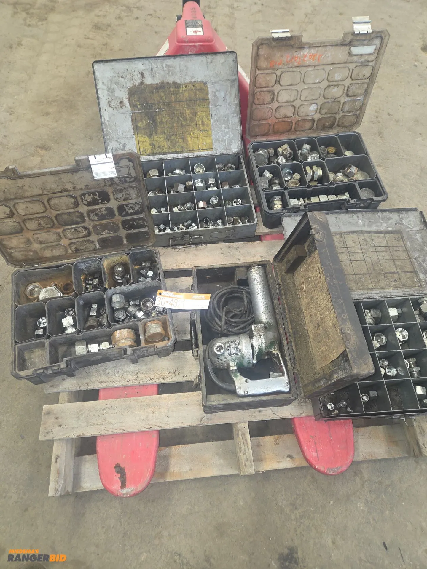 Misc flat face, jic, british caps/plugs, electric hammer drill