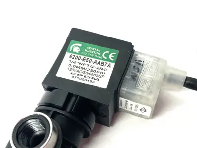 USED SPARTAN SCIENTIFIC 2-WAY 2-POSITION DIRECT ACTING SOLENOID VALVE