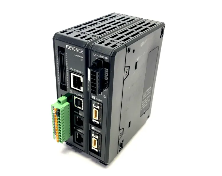 Used KEYENCE Laser Displacement Sensor Controller, PNP Type Industrial Controls Michigan US | Maverick Industrial Sales #1401322