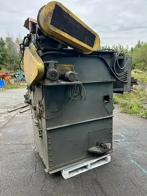 USED WHEELABRATOR TUMBLAST TUMBLER TYPE SHOT BLAST CLEANING MACHINE