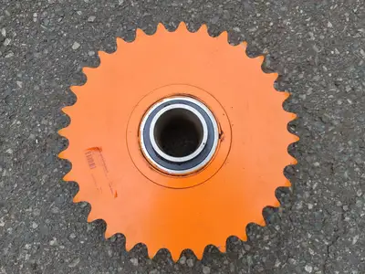 Idler Roller Chain Sprocket HDS100C32100C20207I, Double Single, Size 100