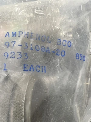 New | in-Stock Amphenol 97-3108A-20 850 Electrical Fittings California US | Davliegogo LLC #1708335