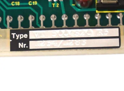 USED REXROTH VT-5004S20-R5 AMPLIFIER CARD 1252/1283, VT5004S20R5