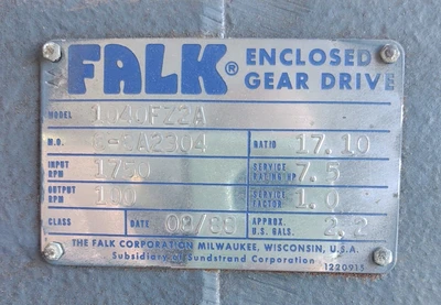 NEW Falk 1040FZ2A