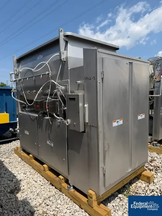 Used Weiler & Co, Inc. 65 Cu Ft Weiler Provisur Dual Shaft Paddle Mixer, Model WMA360B, S/S Paddle Mixers Ohio US | Federal Equipment Company #1096093