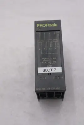 SIEMENS 6ES7 138-4FB02-0AB0 SIMATIC S7 ELECTRONIC CONTROL MODULE STOCK L-278-C