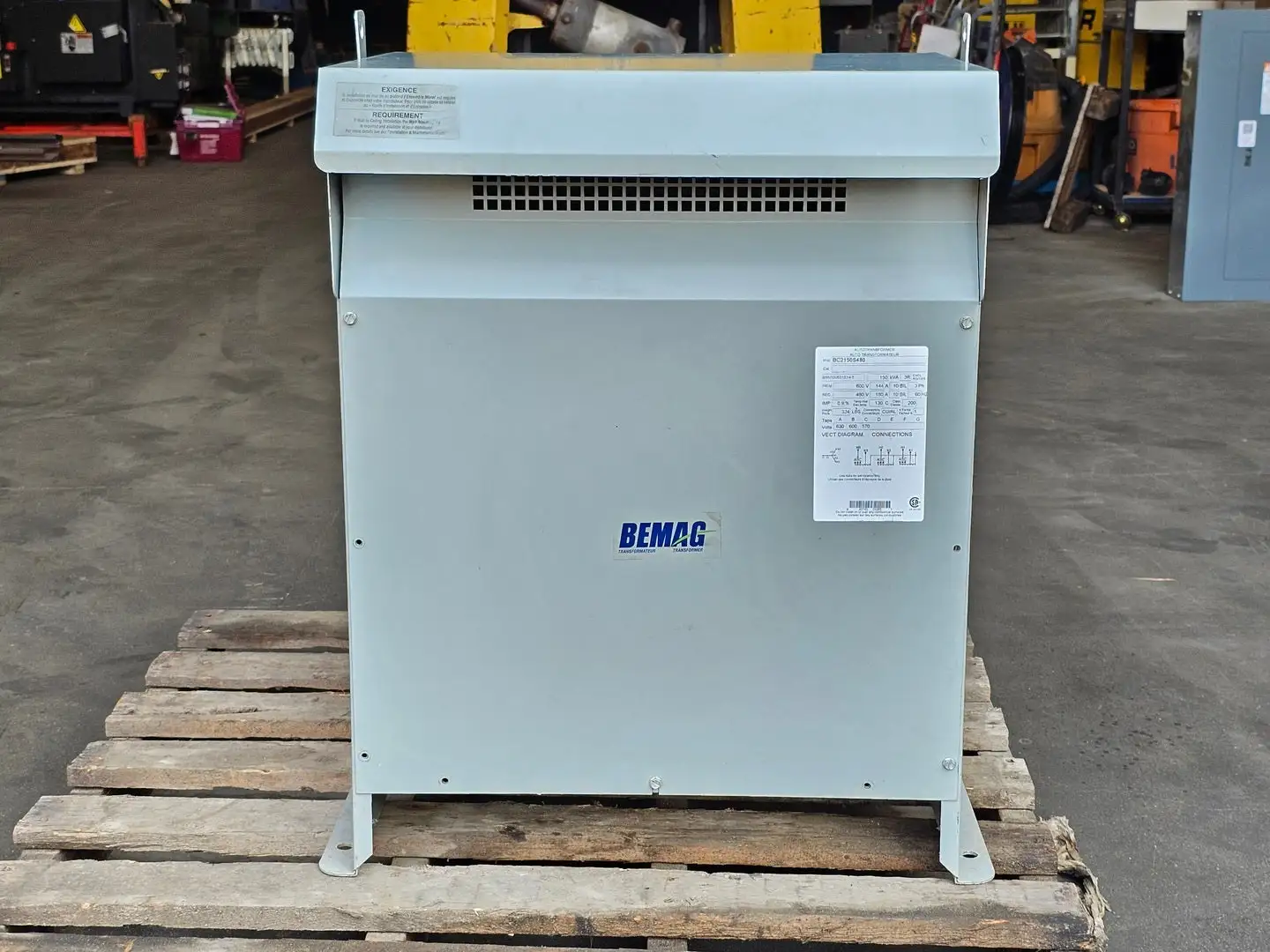 Used BEMAG BC2150S480 Transformers British Columbia CA | Lenmark #1426717