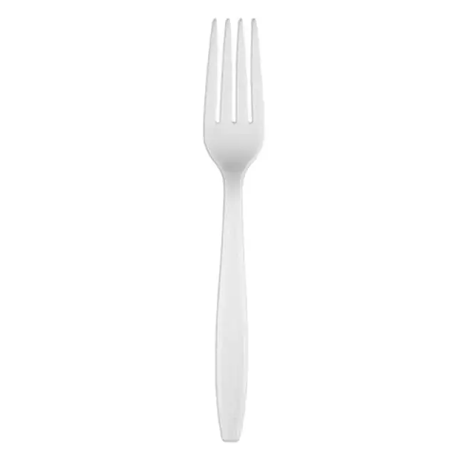New | in-Stock NetChoice New NetChoice 406100 White Heavyweight Disposable Forks Case of 1000 Smallwares Illinois US | Falcon Restaurant Supply #1374980