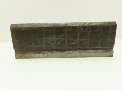 Press Brake Straight Punch Die 14-15/16" Long 90° With 1/2 x 1-1/2" Shank