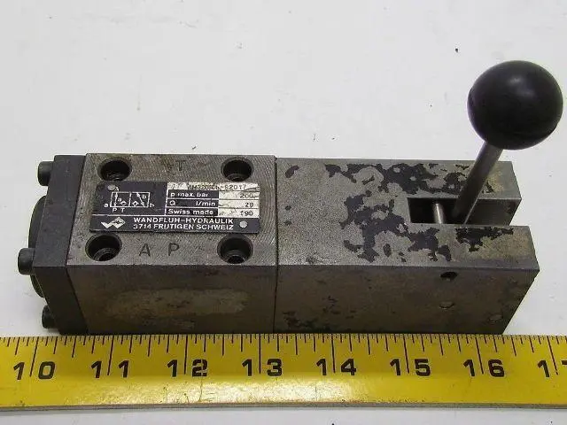 Wundfluh-Hydraulik AH32060L-52017 Hydraulic Valve Hand Lever