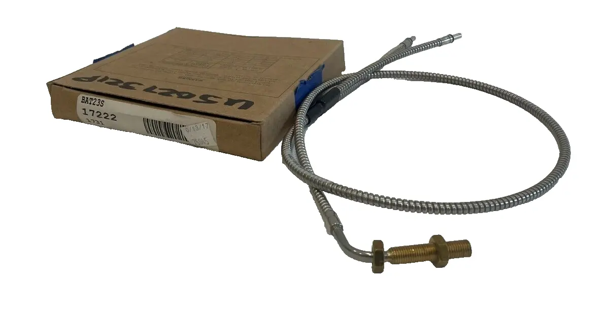 NEW BANNER ENGINEERING BAT23S GLASS FIBER OPTIC 17222